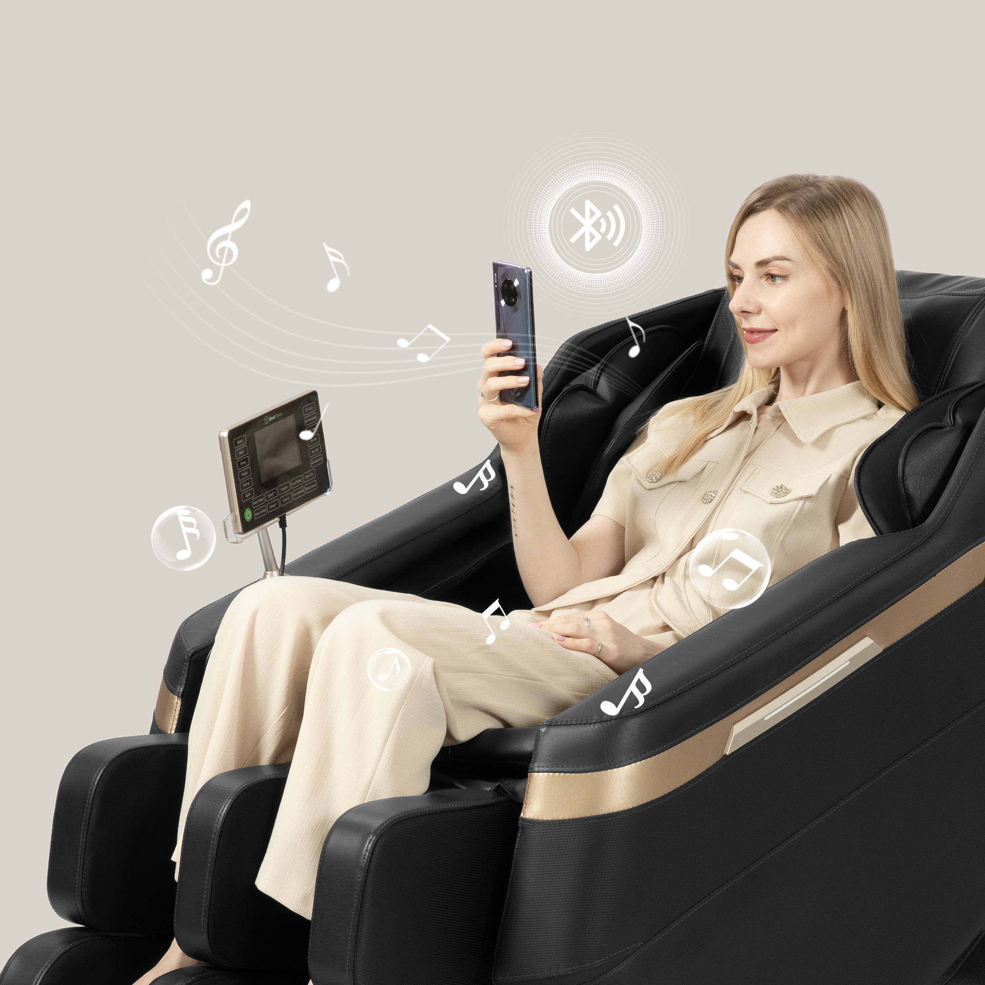 What are the limitations of a 2D massage chair?